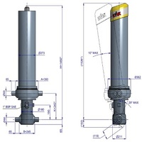 Hydraulický válec HYVA