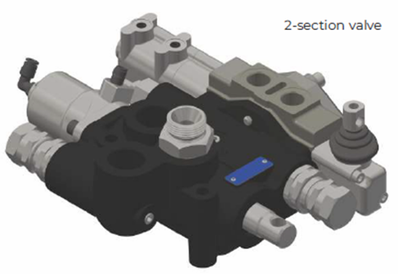 Více-sekční hydraulický ventil - 280-P1” /180 P-1”